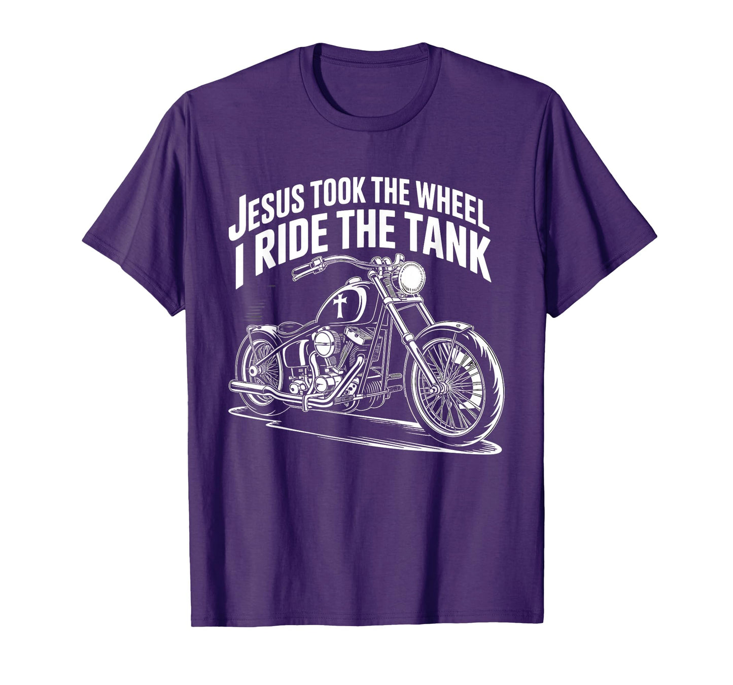 Jesus Took The Wheel I Ride The Tank T-Shirt