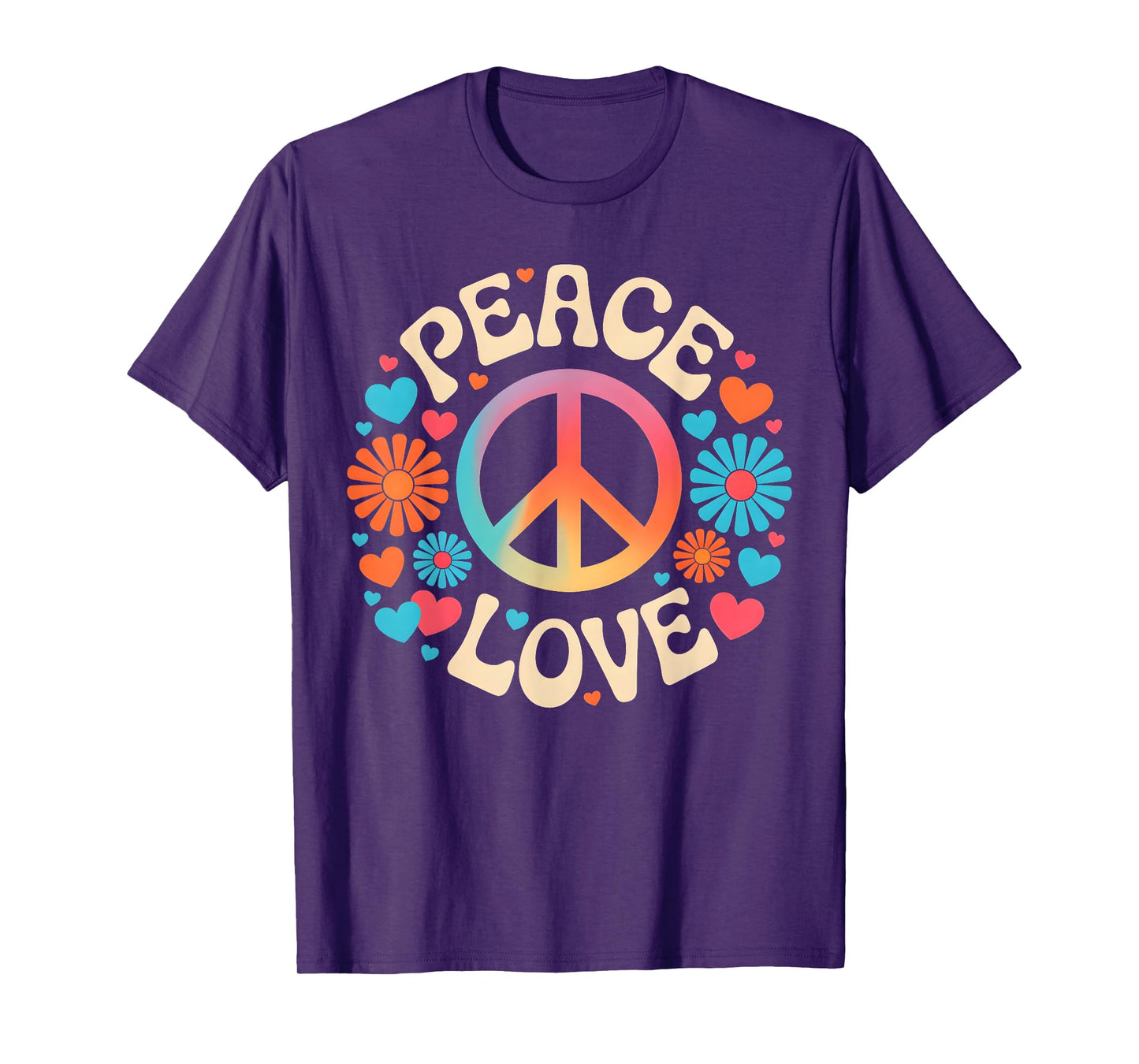 Groovy International Peace Day World Day of Peace Peace Bird T-Shirt