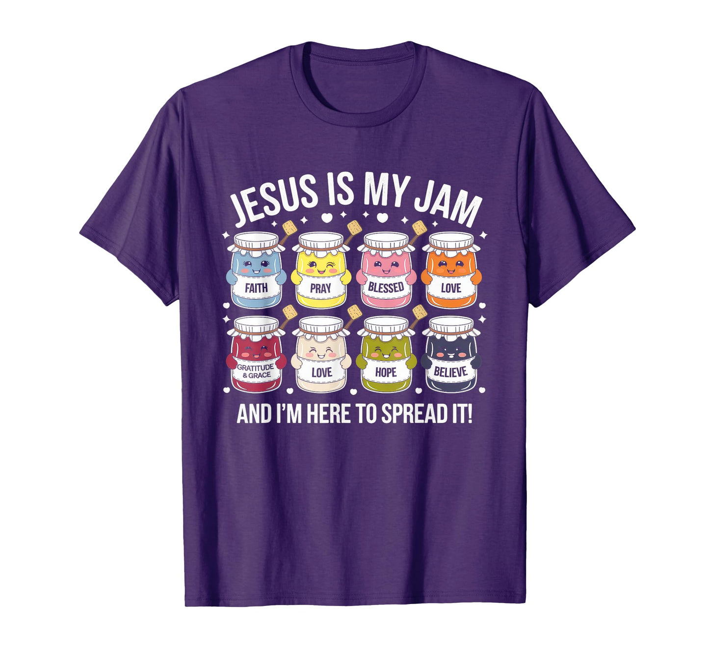 Jesus is My Jam Tshirt Men Women Christian Bible Verse T-Shirt
