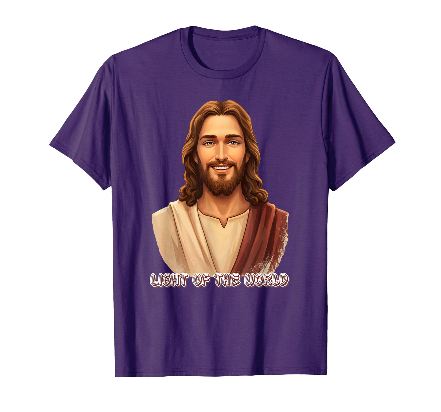 Christian Shirt_Light of The World Jesus Tee T-Shirt