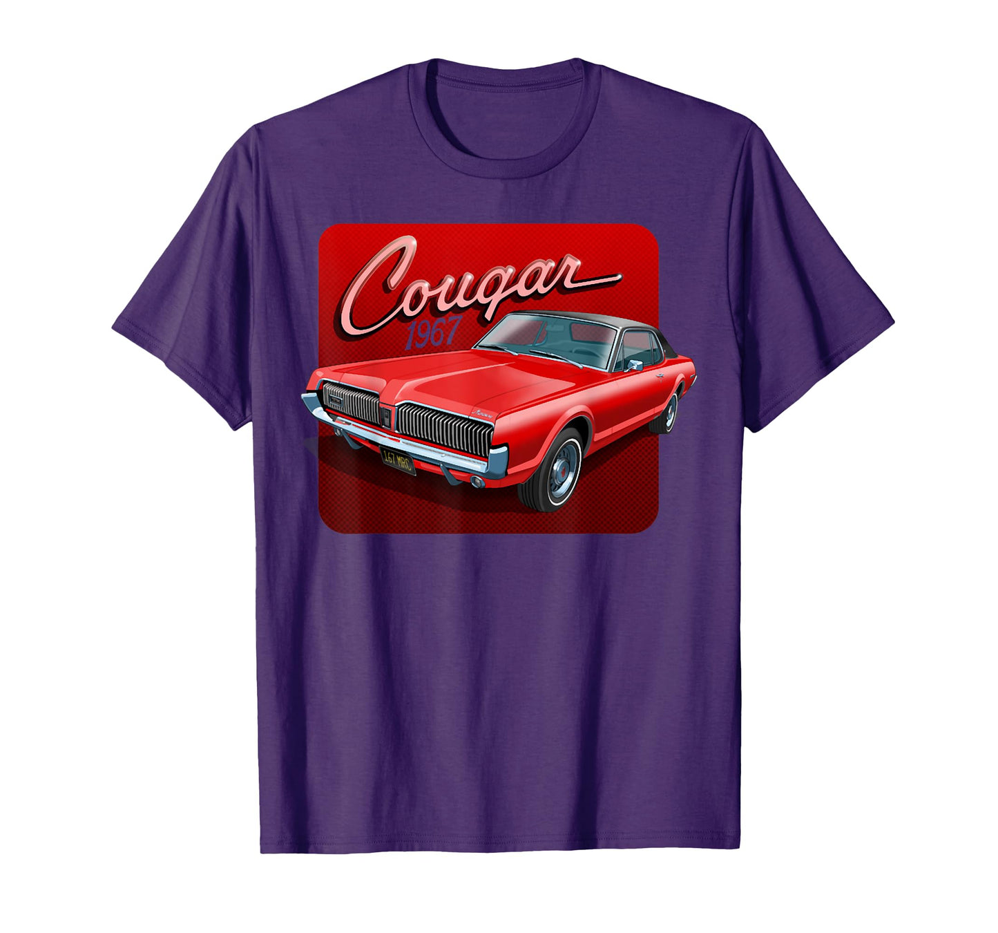 1967 Mercury classic Cougar Vinatge cars T-Shirt