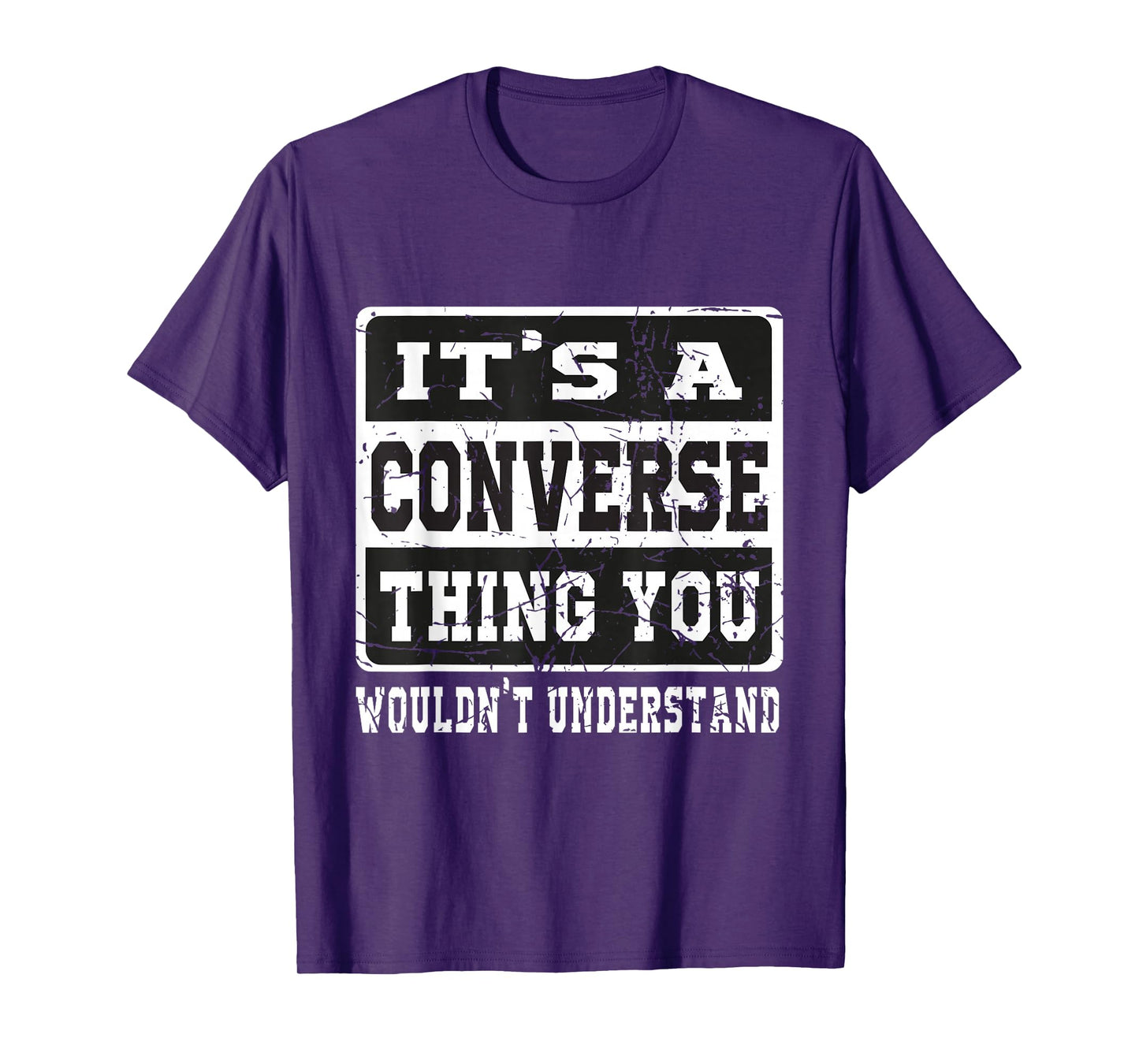 It's a Converse Thing You Wouldn't Understand Funny Family T-Shirt
