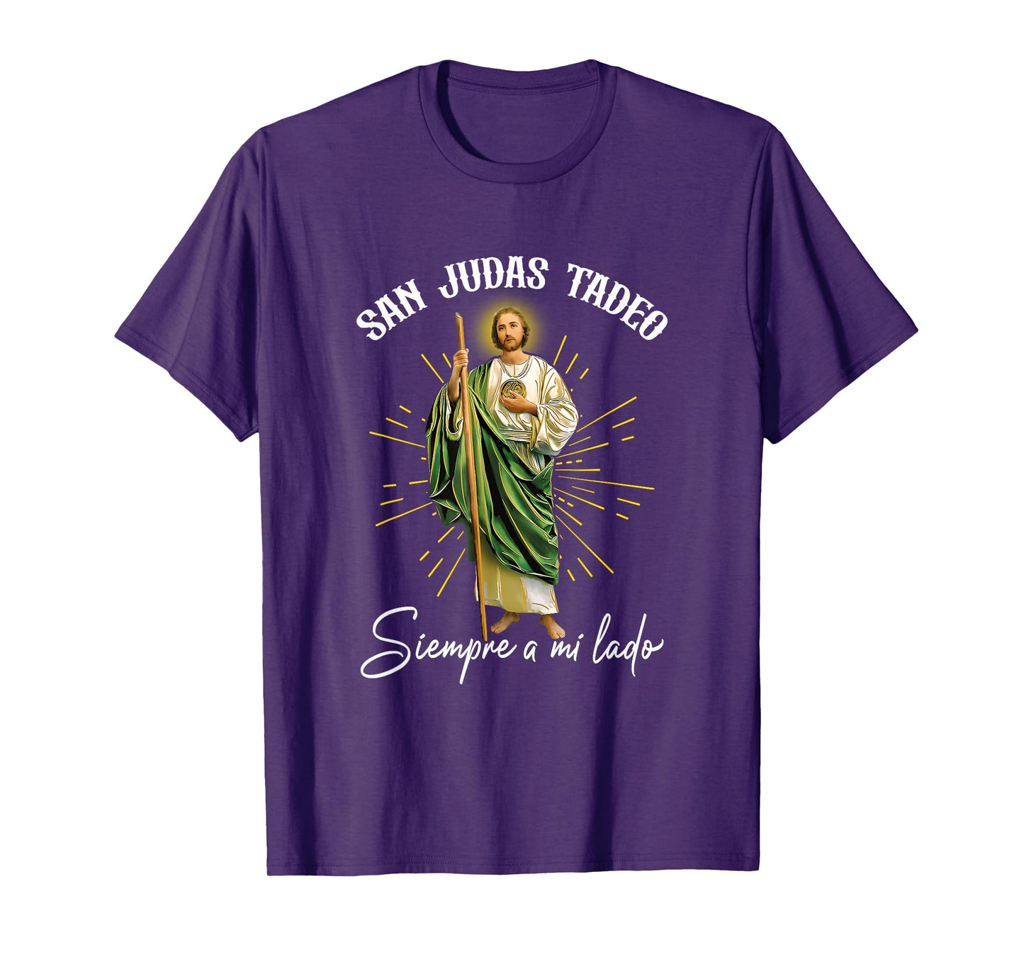 SanJudas Tadeo Siempre A Mi Lado Spanish Jesus Saying T-Shirt