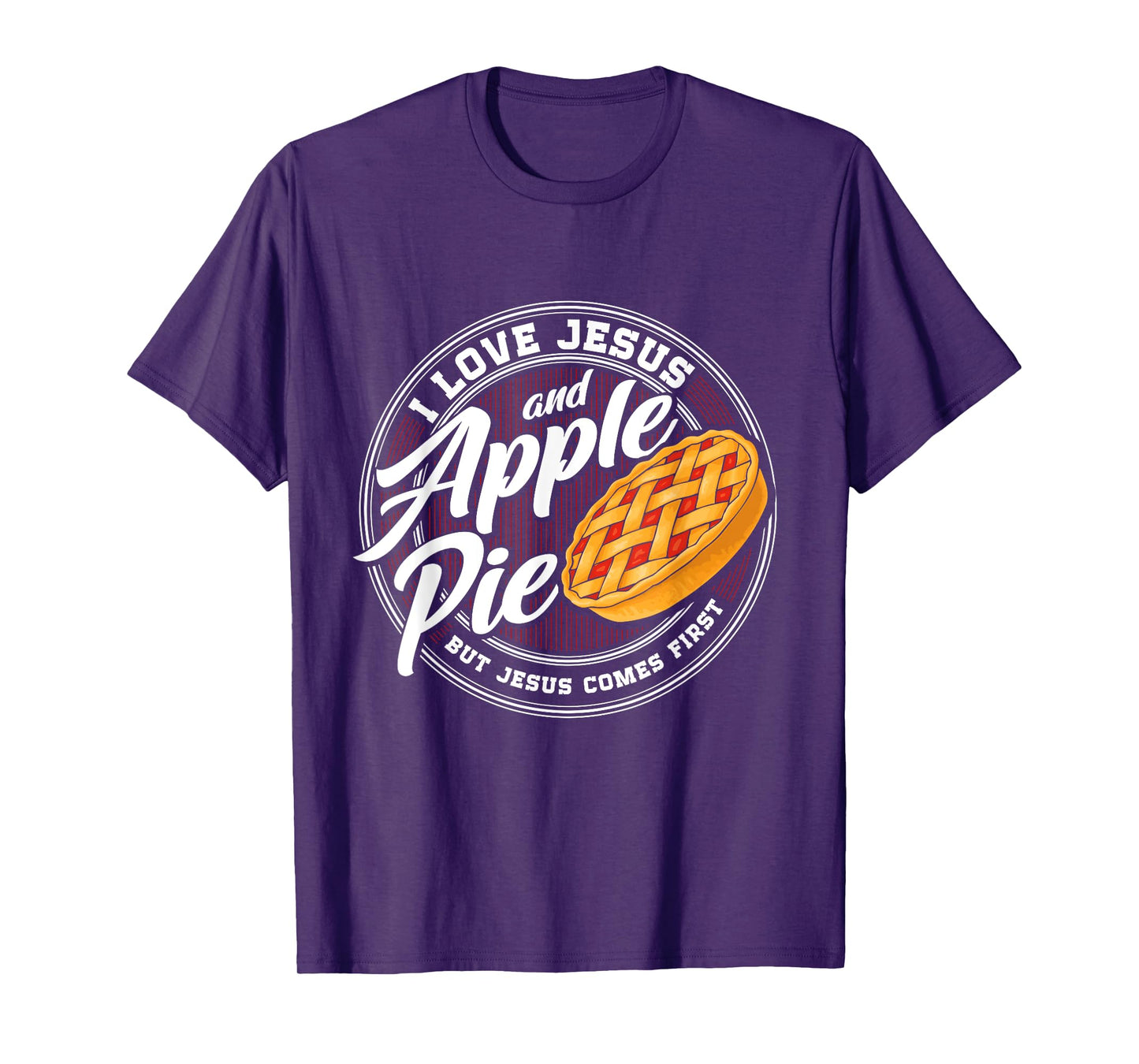 Apple pie Lover Love Apple pie Christian Religion Catholic T-Shirt