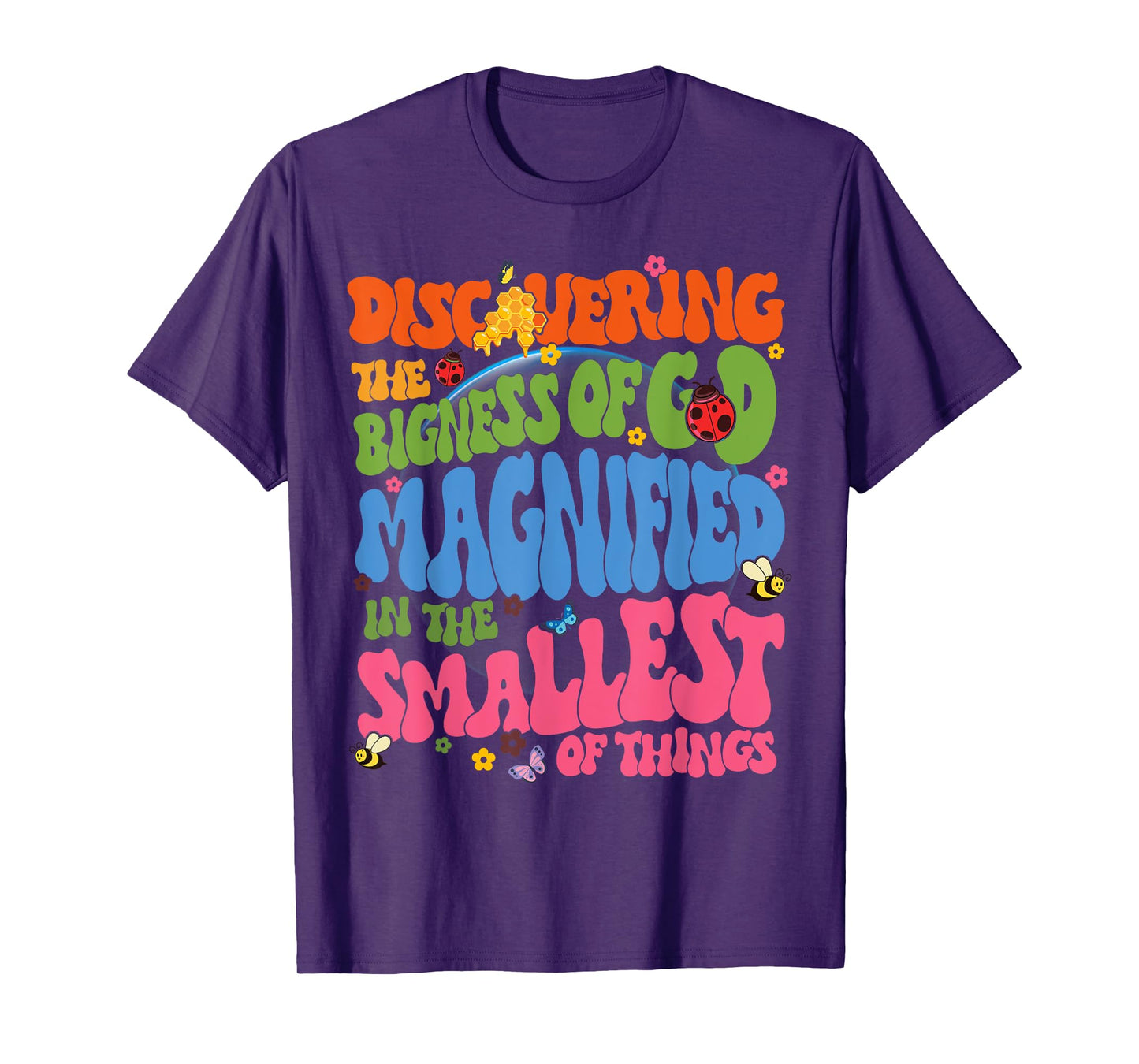 Magnified VBS 2025 Discovering Bigness Of God Christ Quote T-Shirt