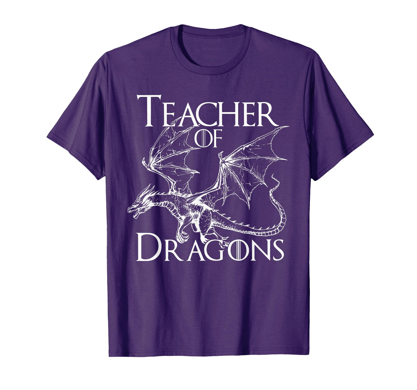 Teacher of Dragons Funny Quotes Bookish Book Lover Student T-Shirt