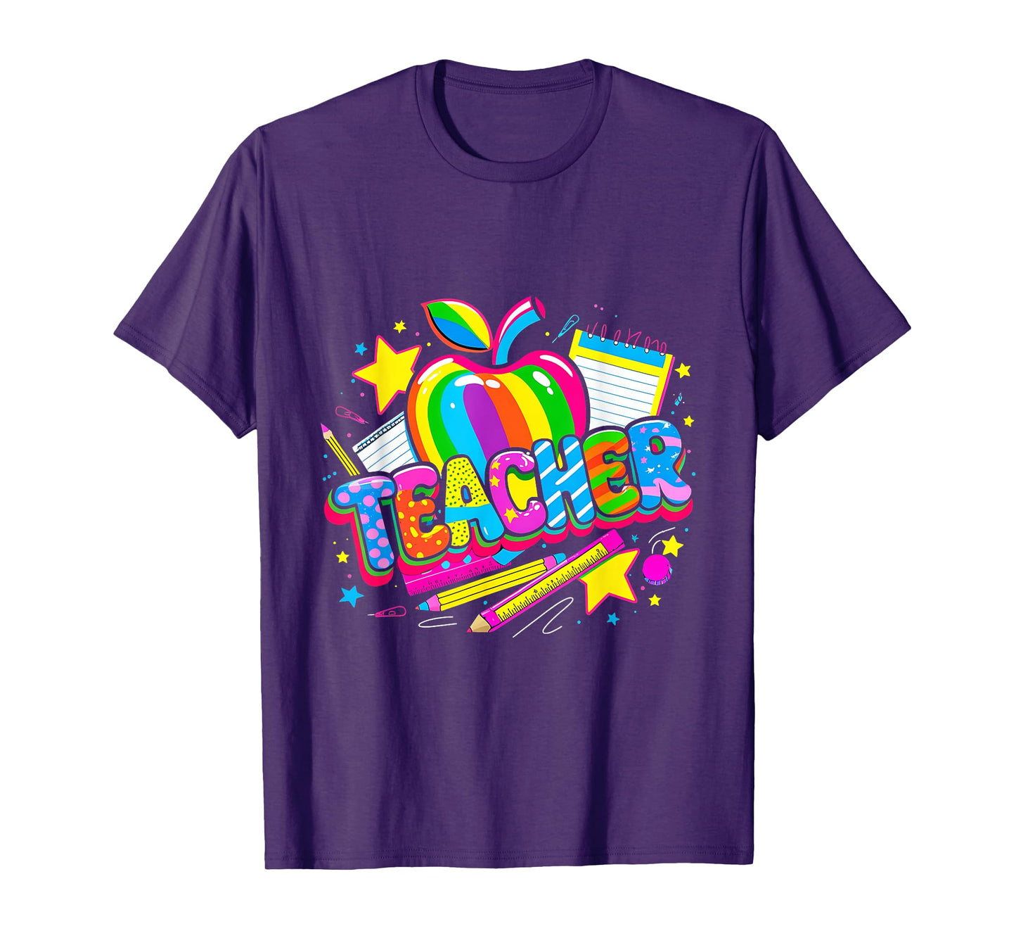 Teach Love Inspire Teacher Life Inspirational Back To School T-Shirt