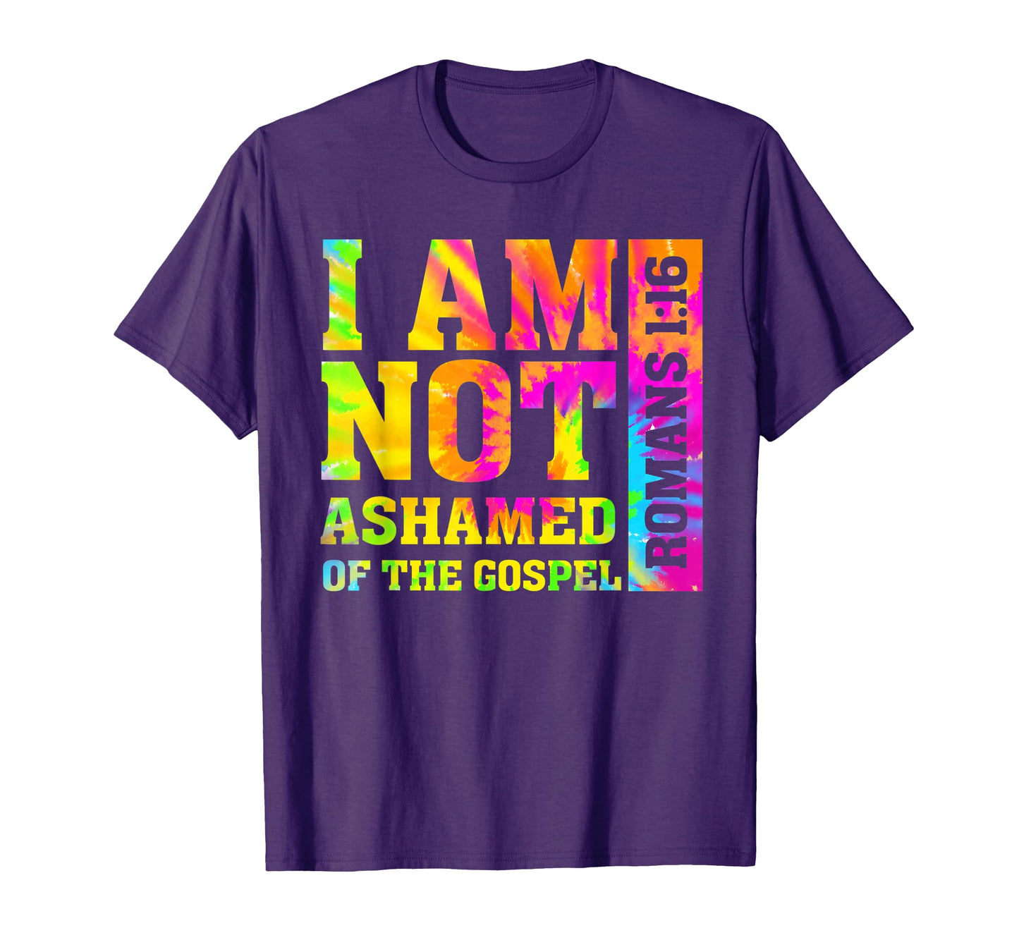 I am Not Ashamed of The Gospel Romans Christian Bible Verse T-Shirt