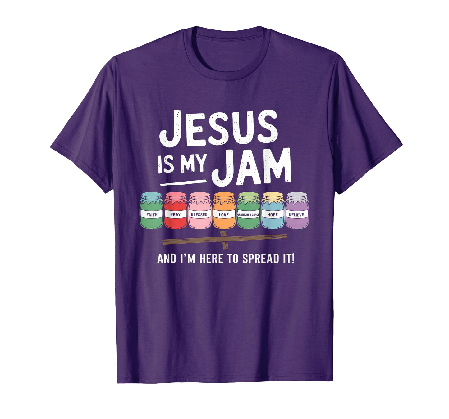 Jesus is My Jam Tshirt Men Women Christian Bible Verse T-Shirt
