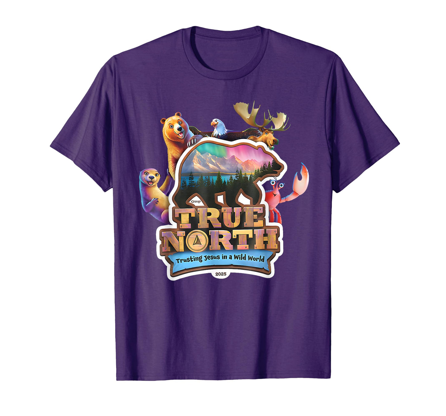 True North VBS 2025 Trusting Jesus Wilderness Christian T-Shirt