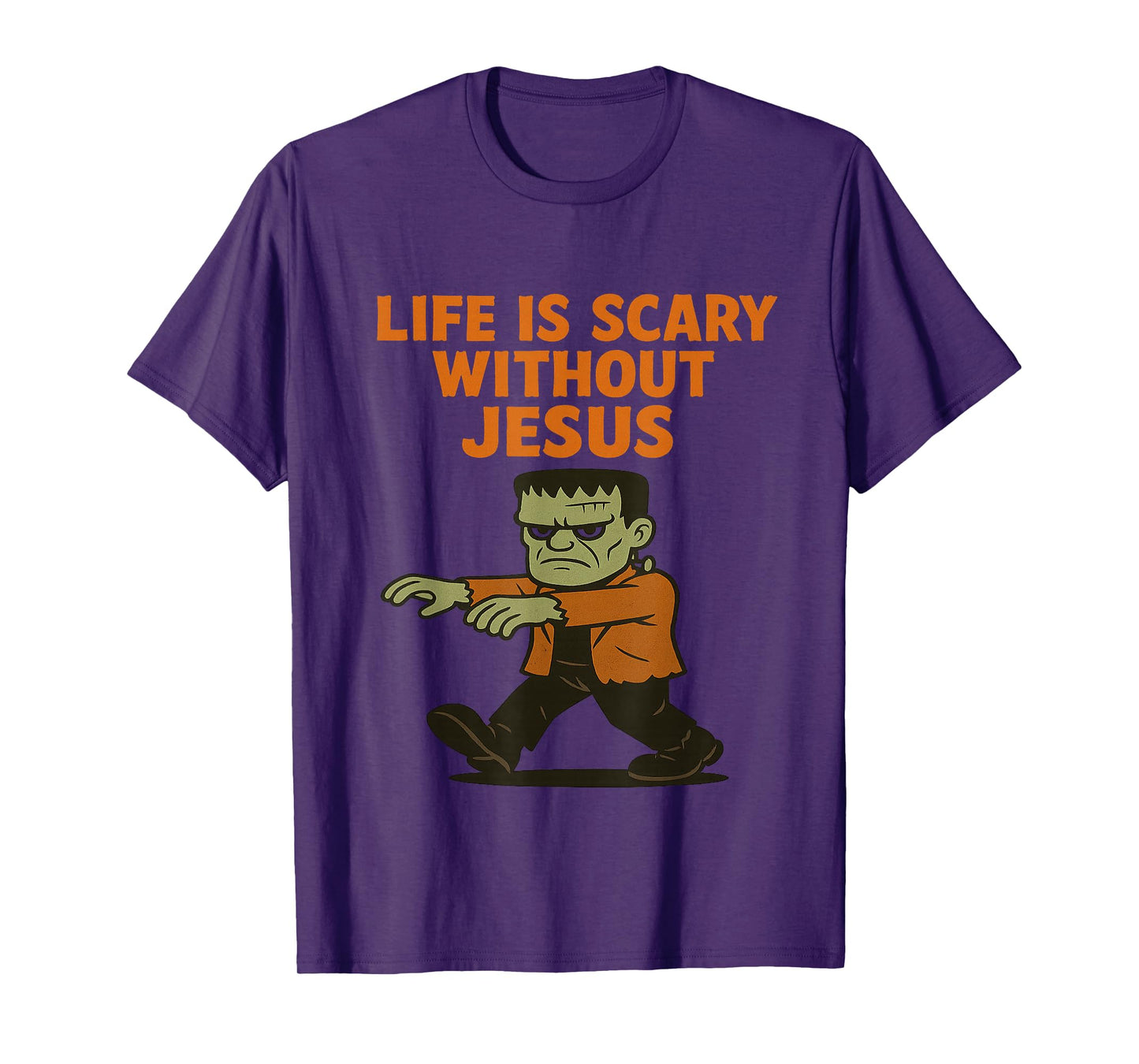 Frankenstein Christian Jesus Halloween T-Shirt