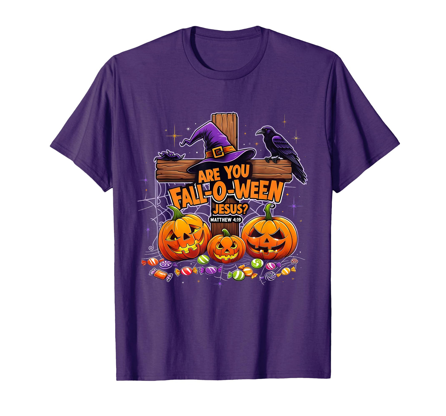are You Fall-O-Ween Jesus Funny Pumpkin T-Shirt