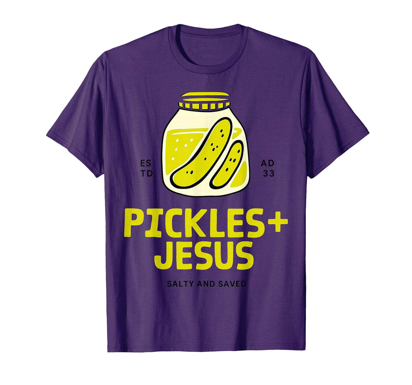 Pickles Jesus Salty And Saved T-Shirt