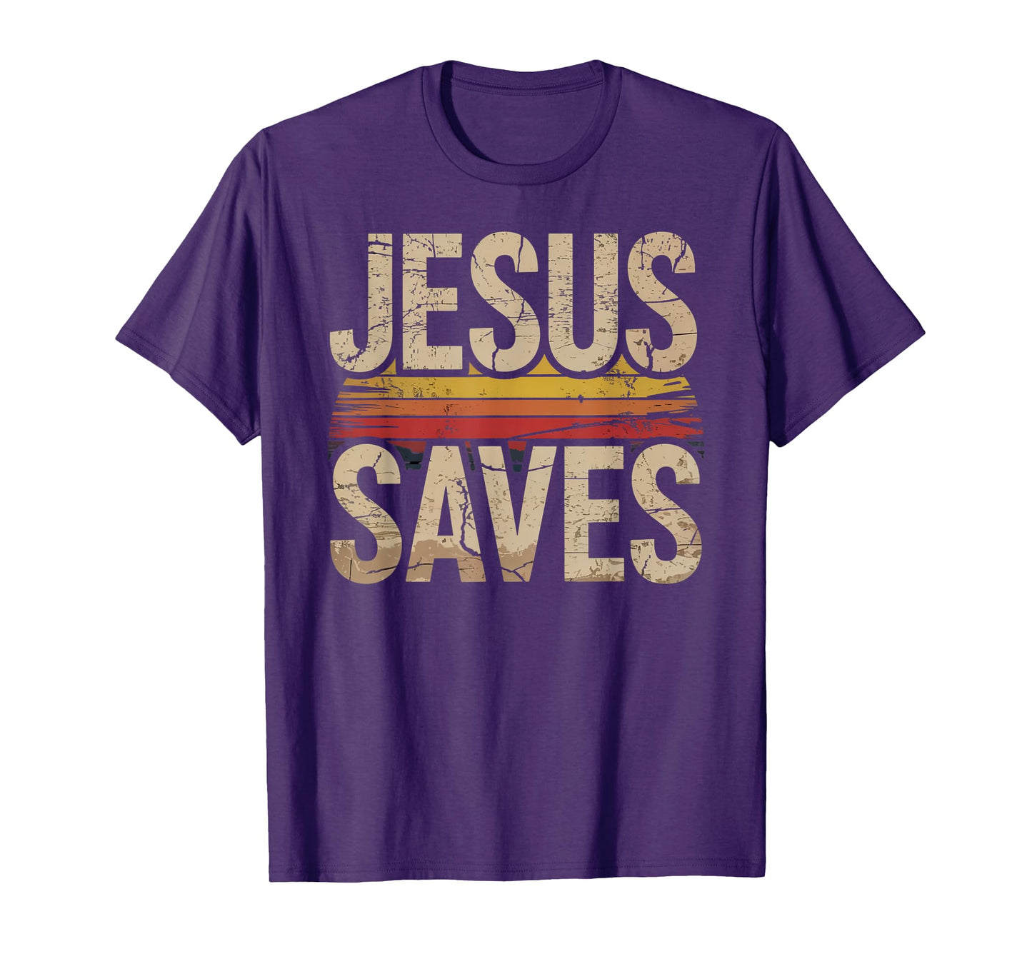 Jesus Saves Cross Christian Religious Faith Mens T-Shirt