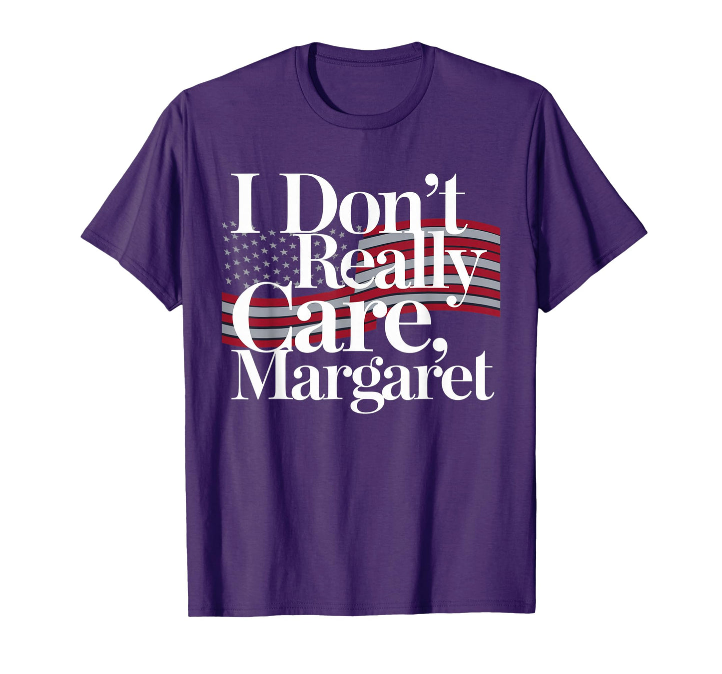 I Don't Really Care Margaret Funny Minimalist JD Vance T-Shirt