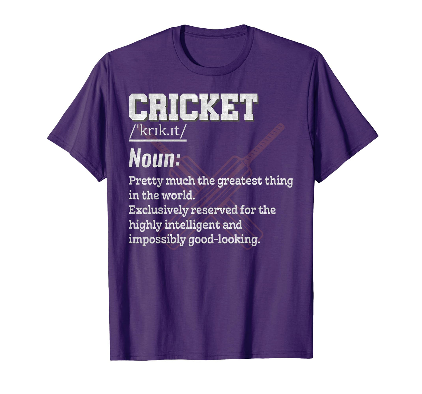 Cricket Definition For Sports Team Cricket Player T-Shirt