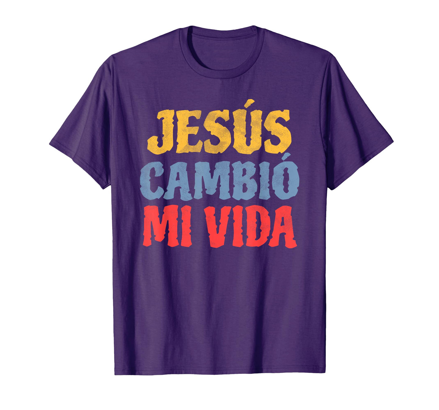Jesus Cambio Mi Vida Christian Faith Testimony Inspiration T-Shirt