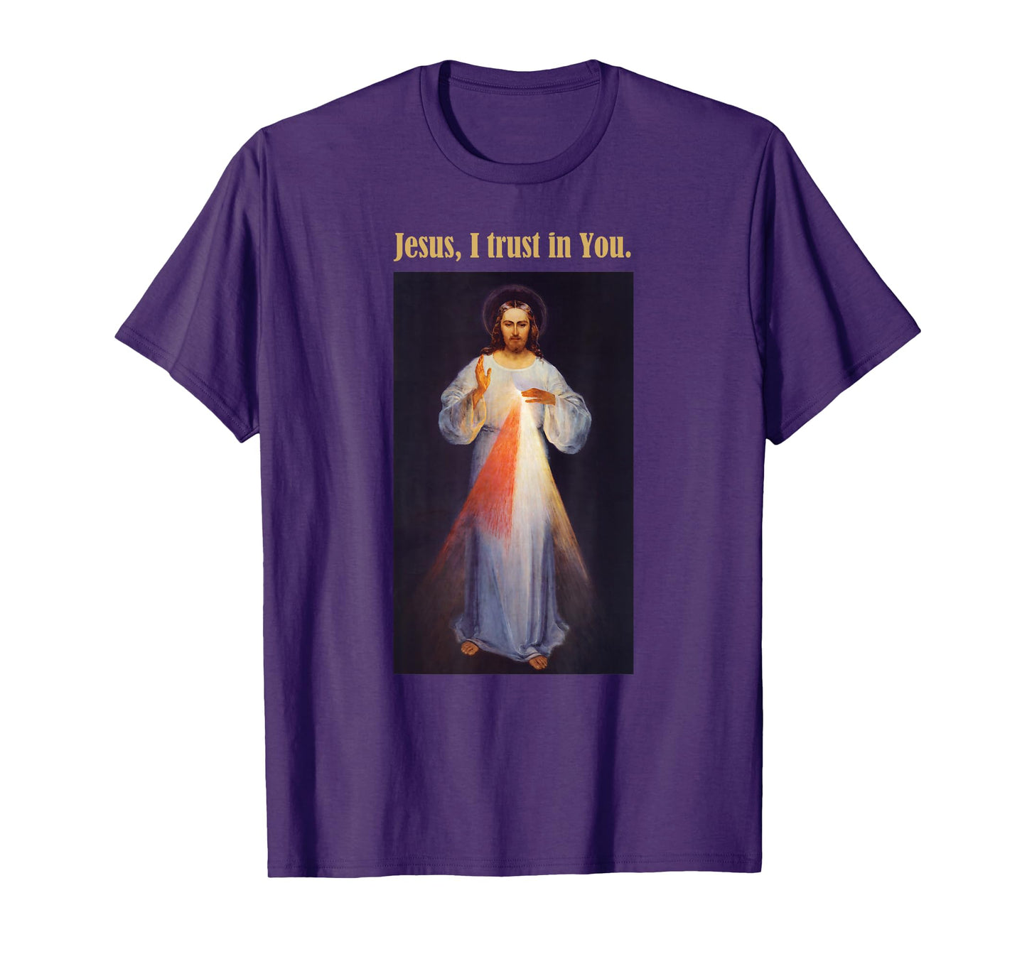 Jesus I trust in You Divine Mercy Shirt T-Shirt