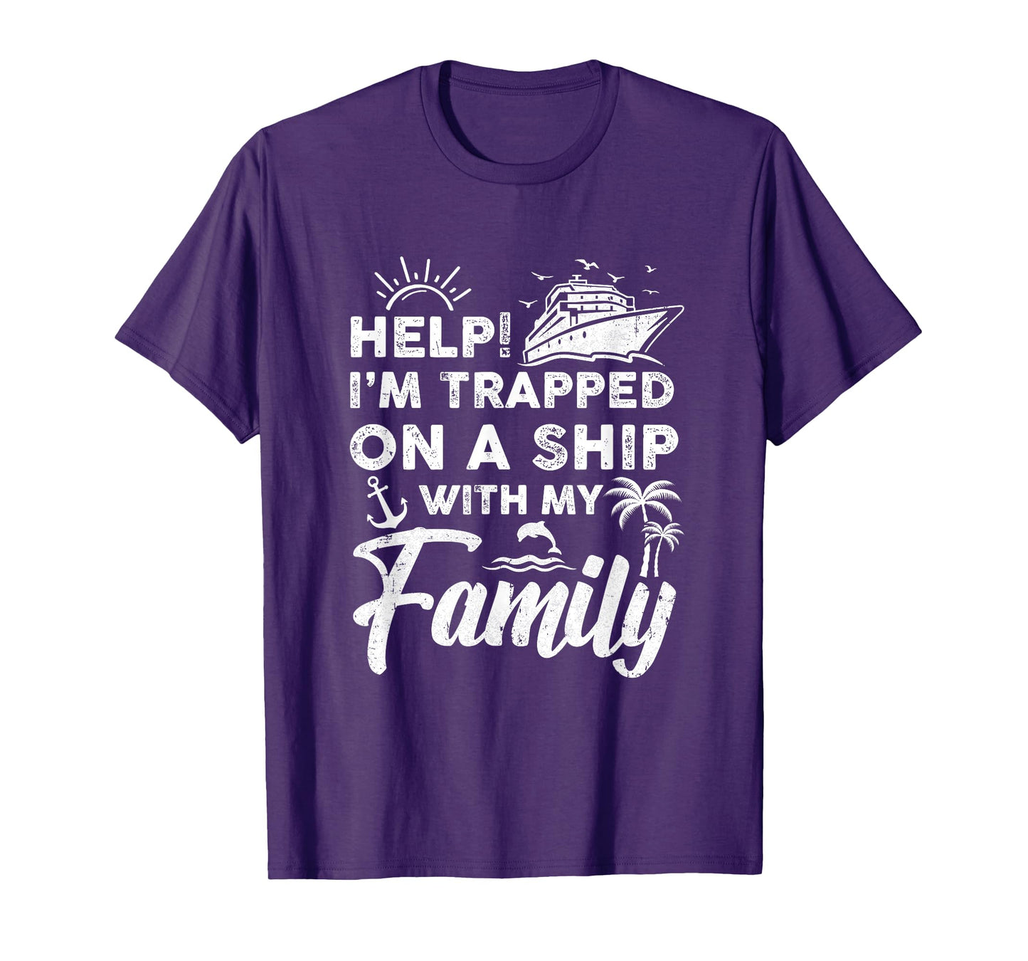 Funny Family Cruise Matching Vacation Cruising Holidays T-Shirt