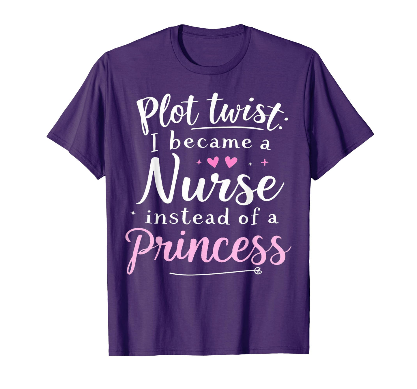Nurse Humor Squad Nurse Not Princess Funny Nurse T-Shirt for Women in Healthcare/Medical Fields, Black, Small, Short Sleeve, T-Shirt