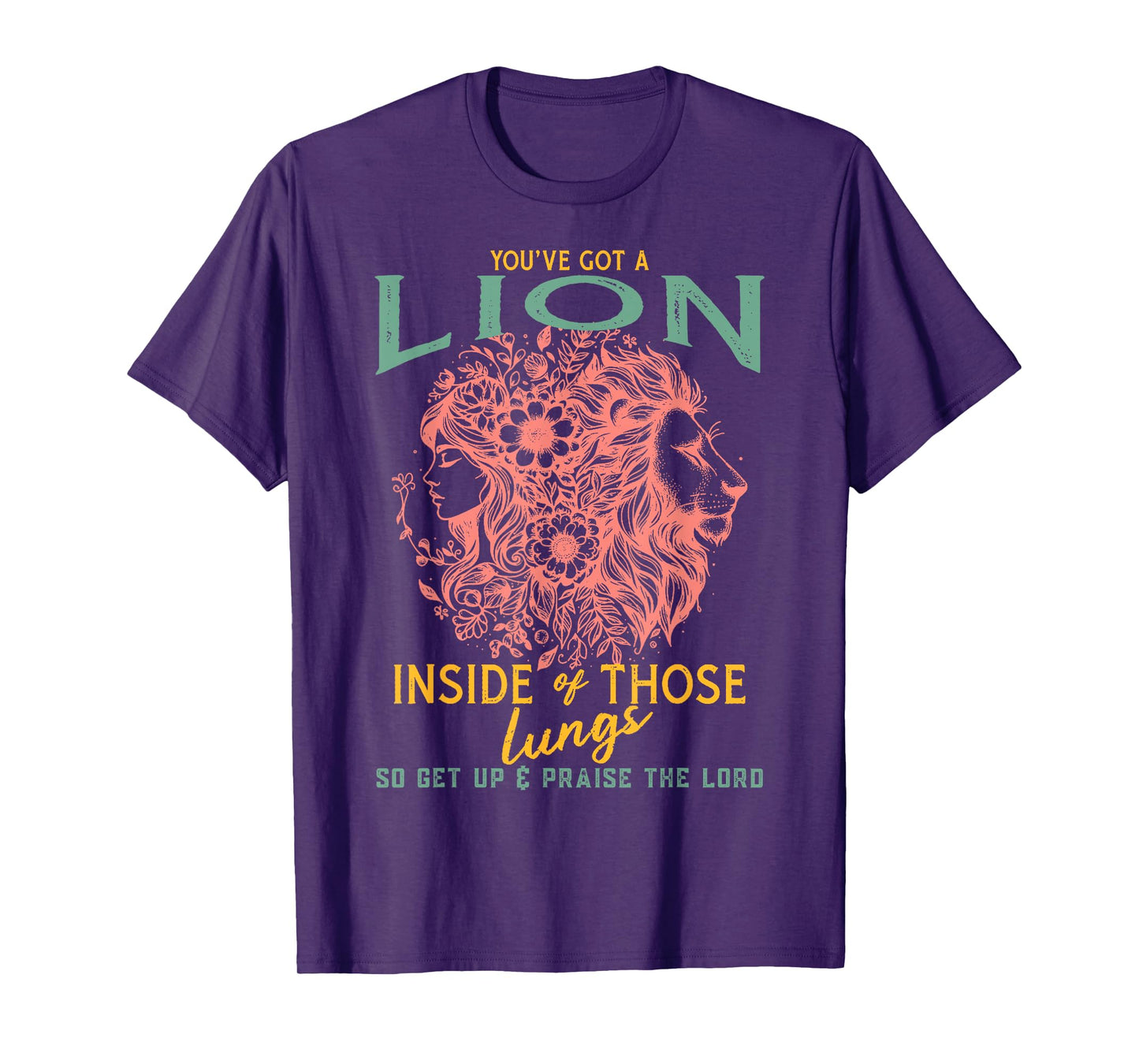 Let Your Lion Out Brandon Inside of Those Lungs So Get Up T-Shirt