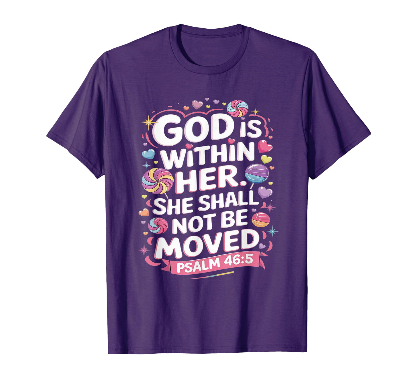 Psalm 46:5 God is wihin her T-Shirt