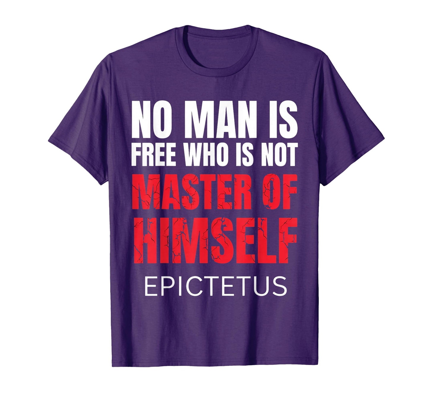 No Man Is Free Who Is Not Marcus Aurelius Stoicism Stoic T-Shirt