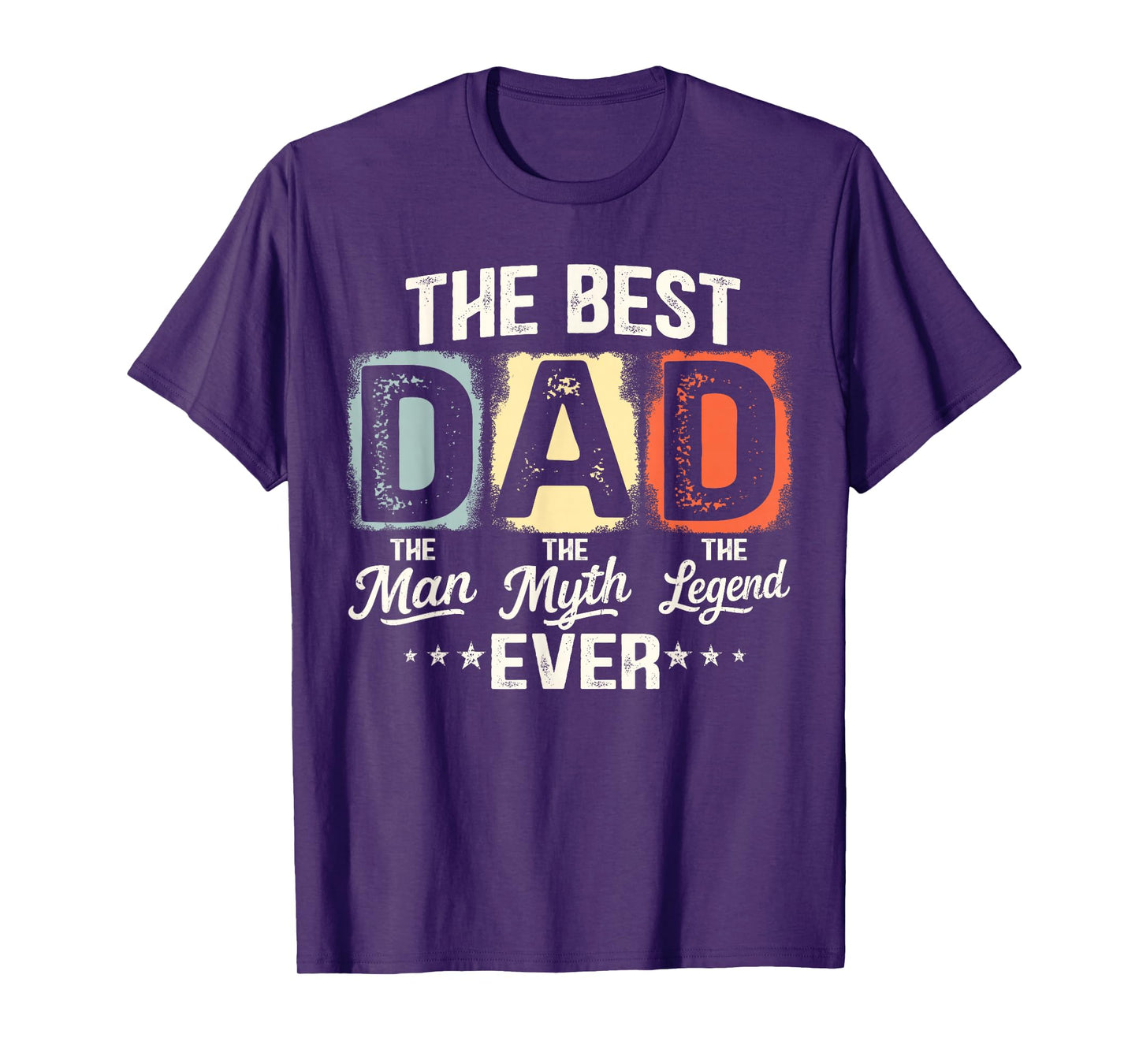 Dad The Man The Myth The Legend Men Papa Funny Father's Day T-Shirt
