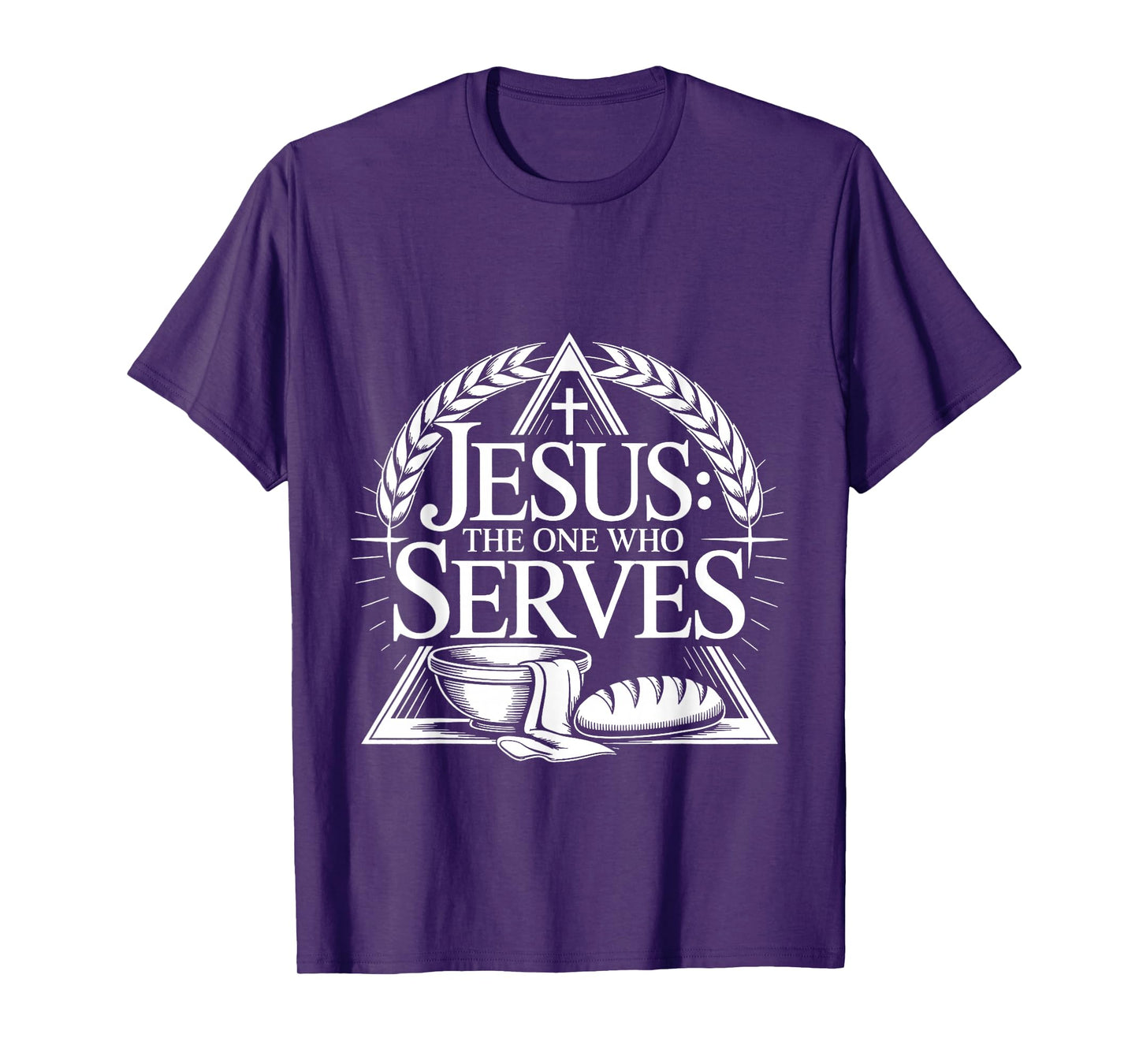 Jesus The One Who Serves Religious Pickleball - T-Shirt