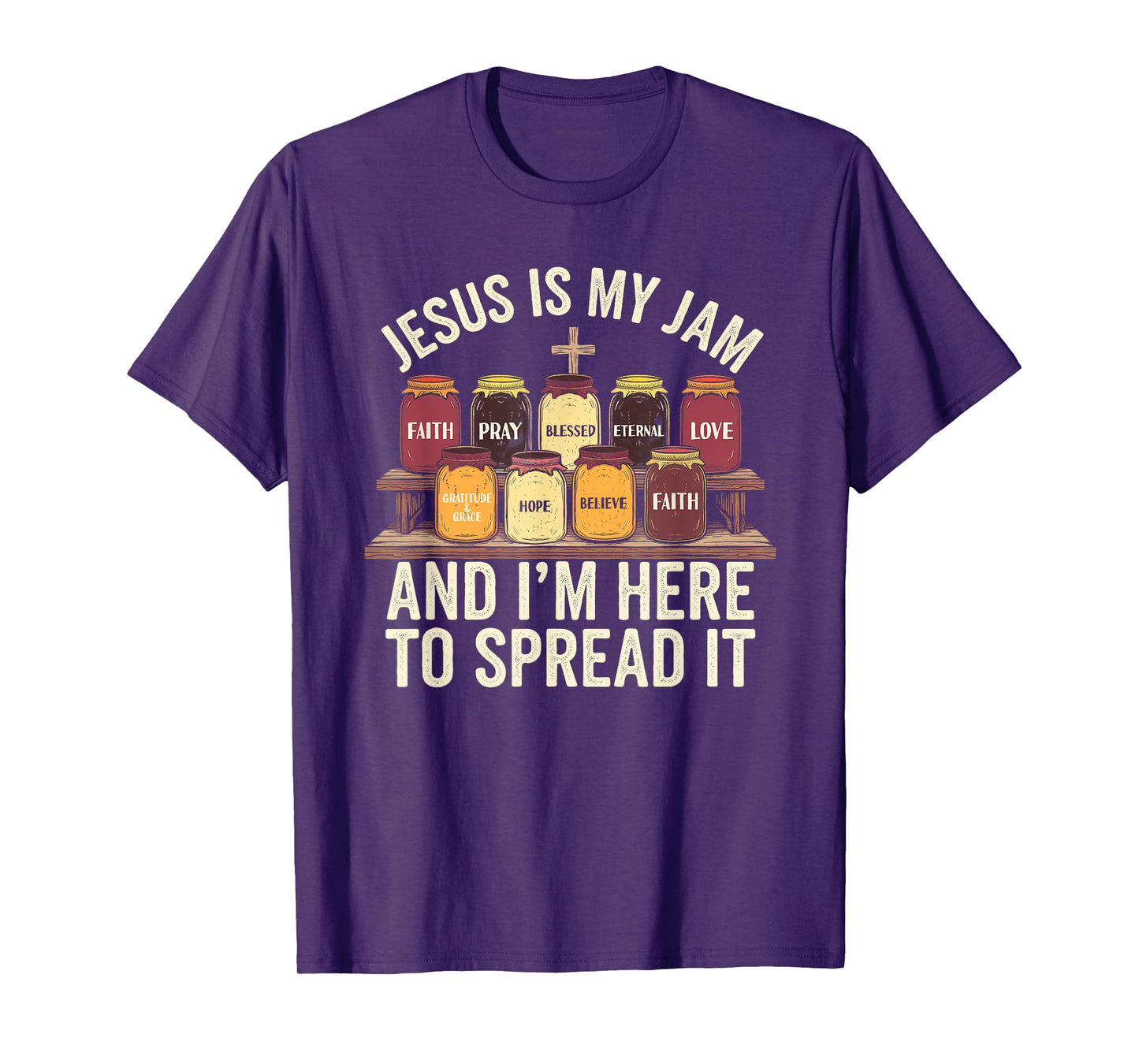 Jesus is My Jam Tshirt Men Women Christian Bible Verse T-Shirt