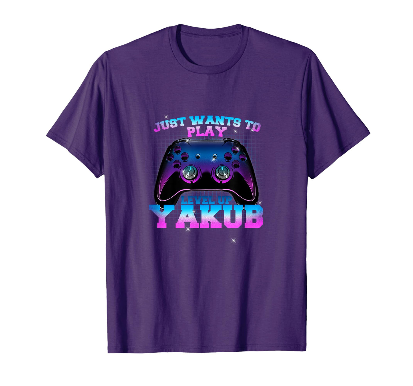 YAKUB - LEVEL UP with Controller: JUST WANTS TO PLAY T-Shirt