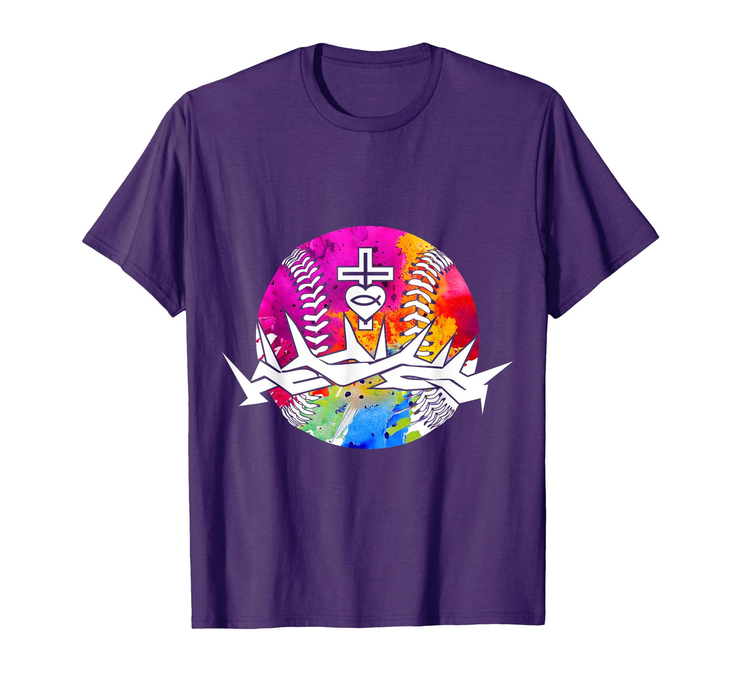 Religious Jesus Baseball Christian GOD Baseball T-Shirt