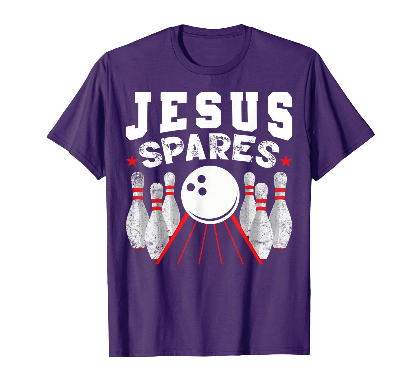 Jesus Spares Funny Christian Bowling T-Shirt