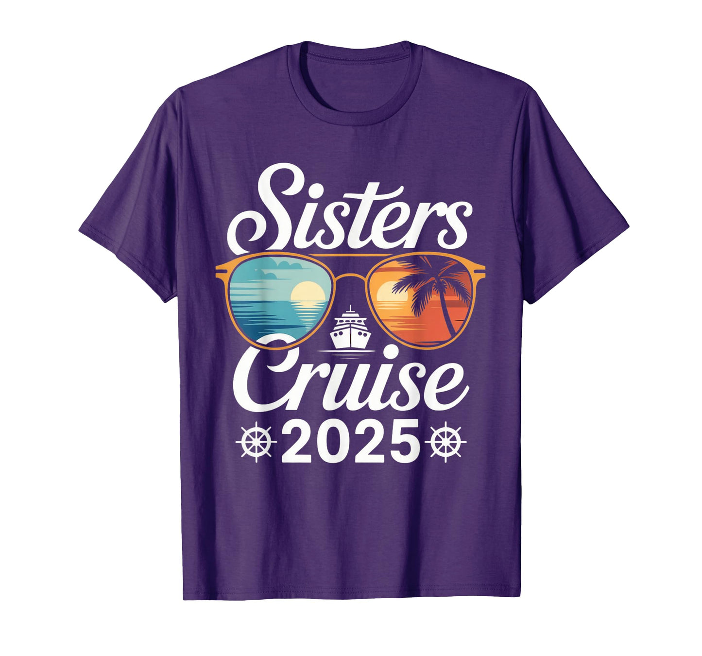 Sister's Cruise 2025 Women Sister Toddler Weekend Trip T-Shirt