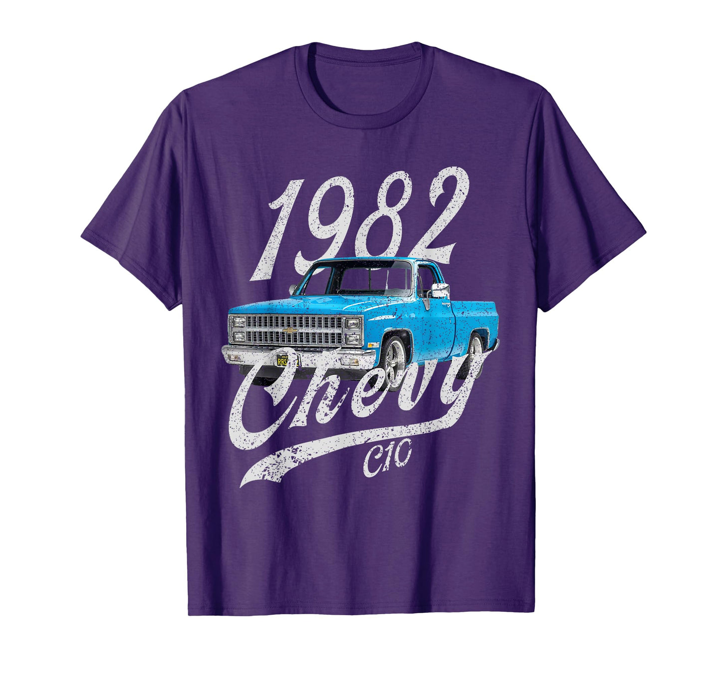 1982 chevys c10 pick up back of rear drawing T-Shirt