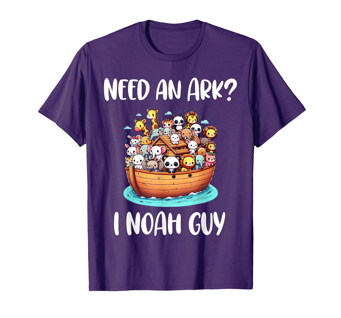 Animal Anime Need An Ark? I Noah Guy Christian Funny Gifts T-Shirt