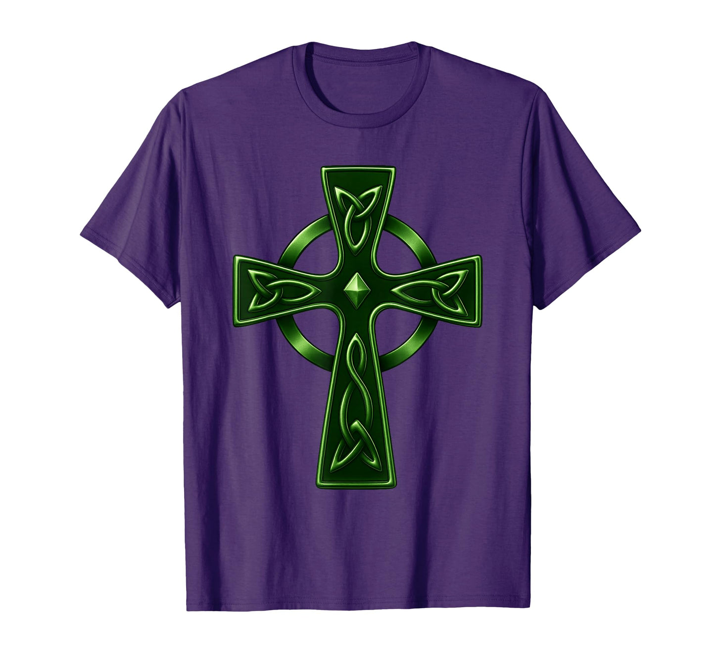 Irish Celtic Cross Knot - Nordic Catholic Christian T-Shirt
