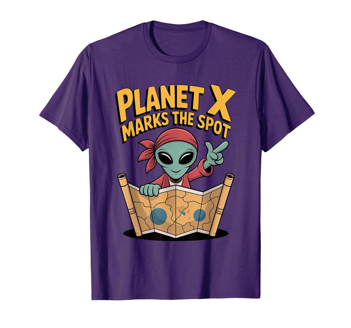 Planet X Marks Spot Enki Anunnaki Ancient Astronaut Lore T-Shirt