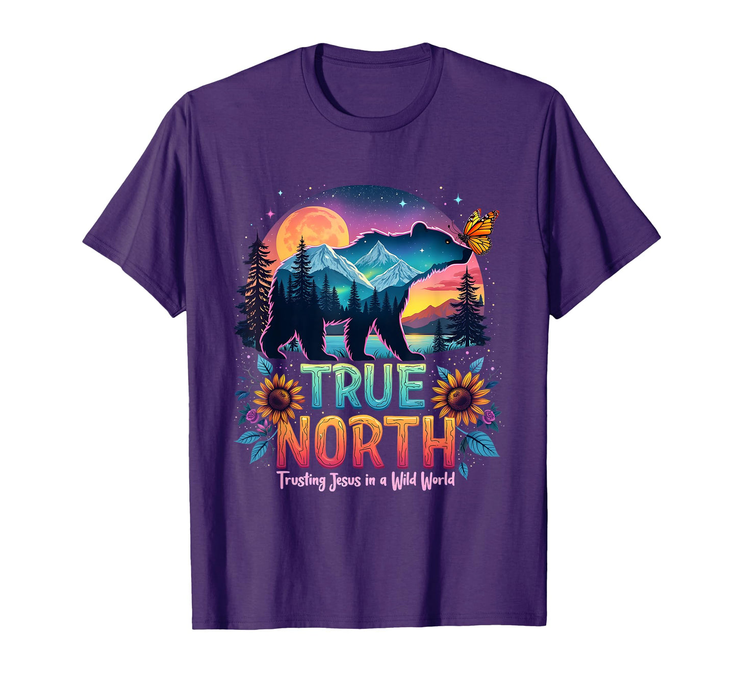 True North VBS 2025 Trusting Jesus Christian Camp T-Shirt