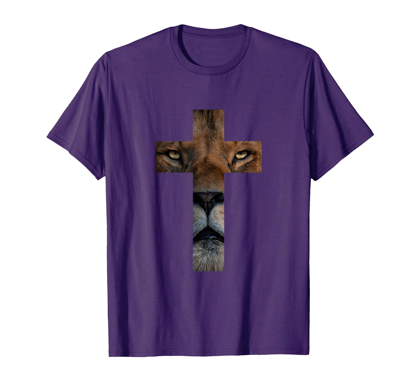 Lion Cross King Lord Jesus Bible Judah T-Shirt