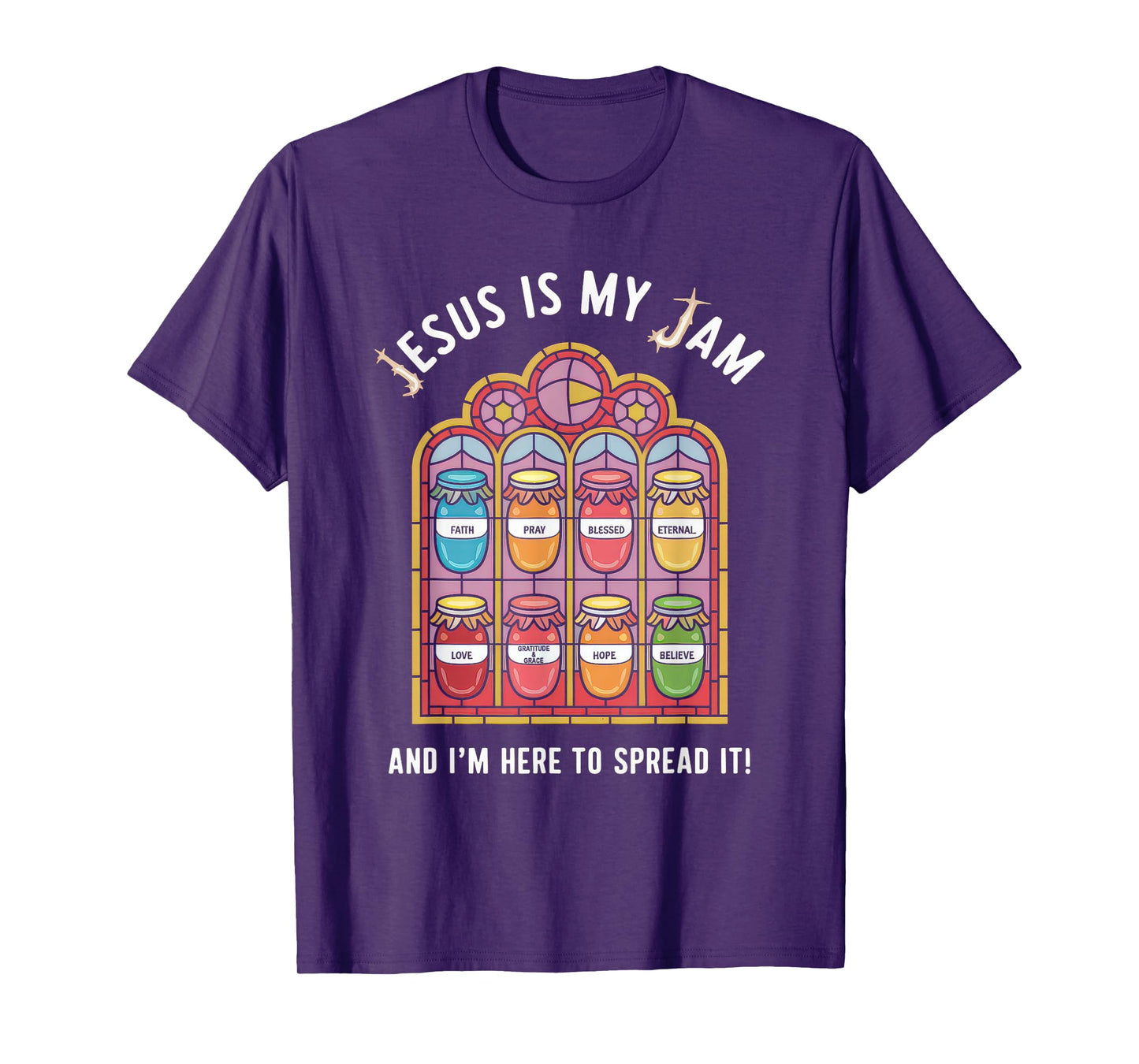 Jesus is My Jam Tshirt Men Women Christian Bible Verse T-Shirt