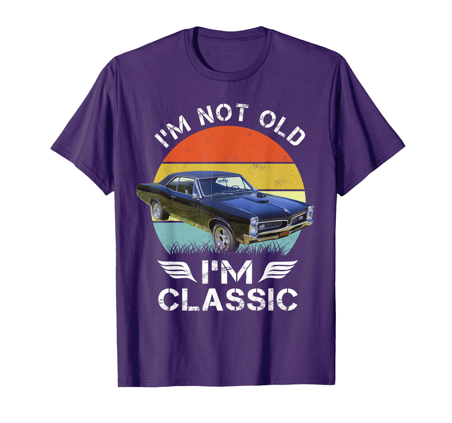 1967 67 GTO Classic Car Old School Muscle Car T-Shirt