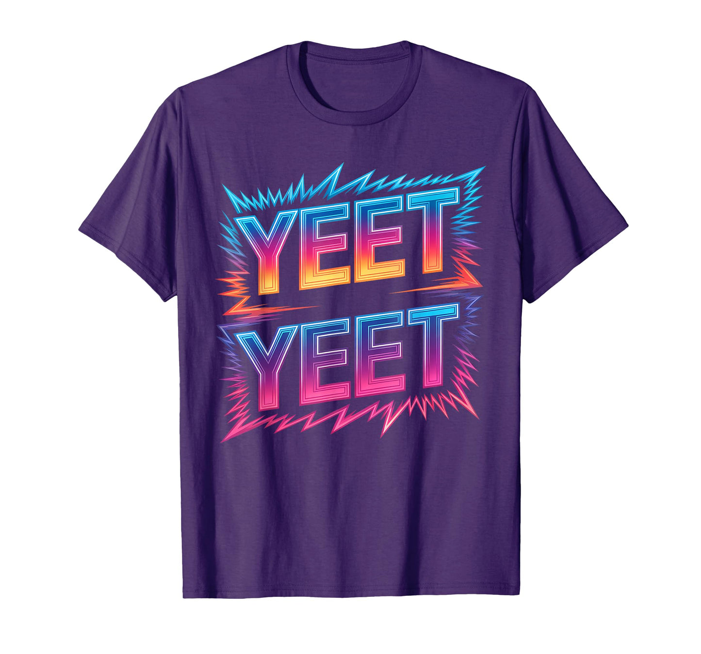 Vintage Yeet Apparel Funny Saying Men Women Kids T-Shirt