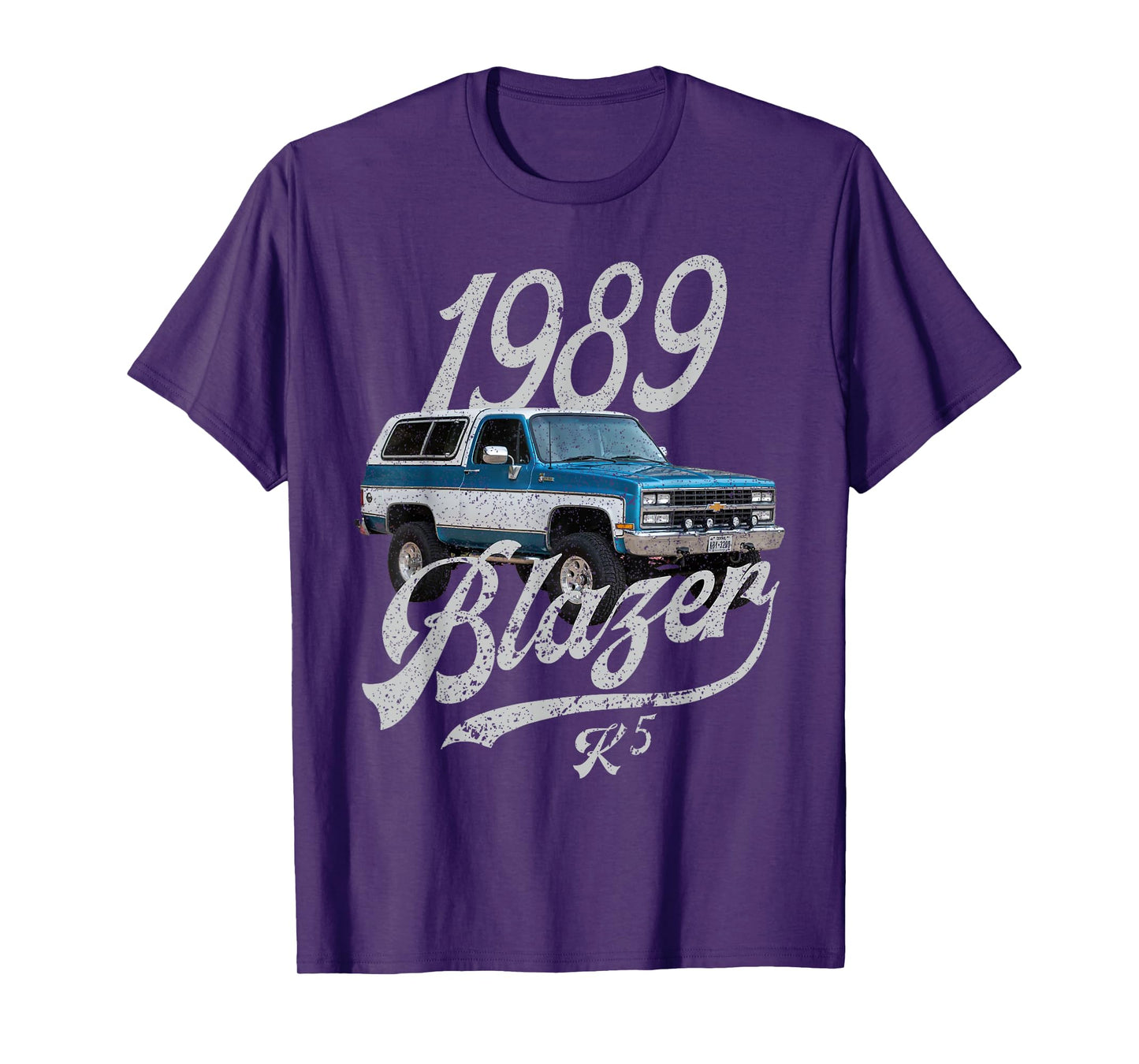 1989 k5 blazer Blue White T-Shirt