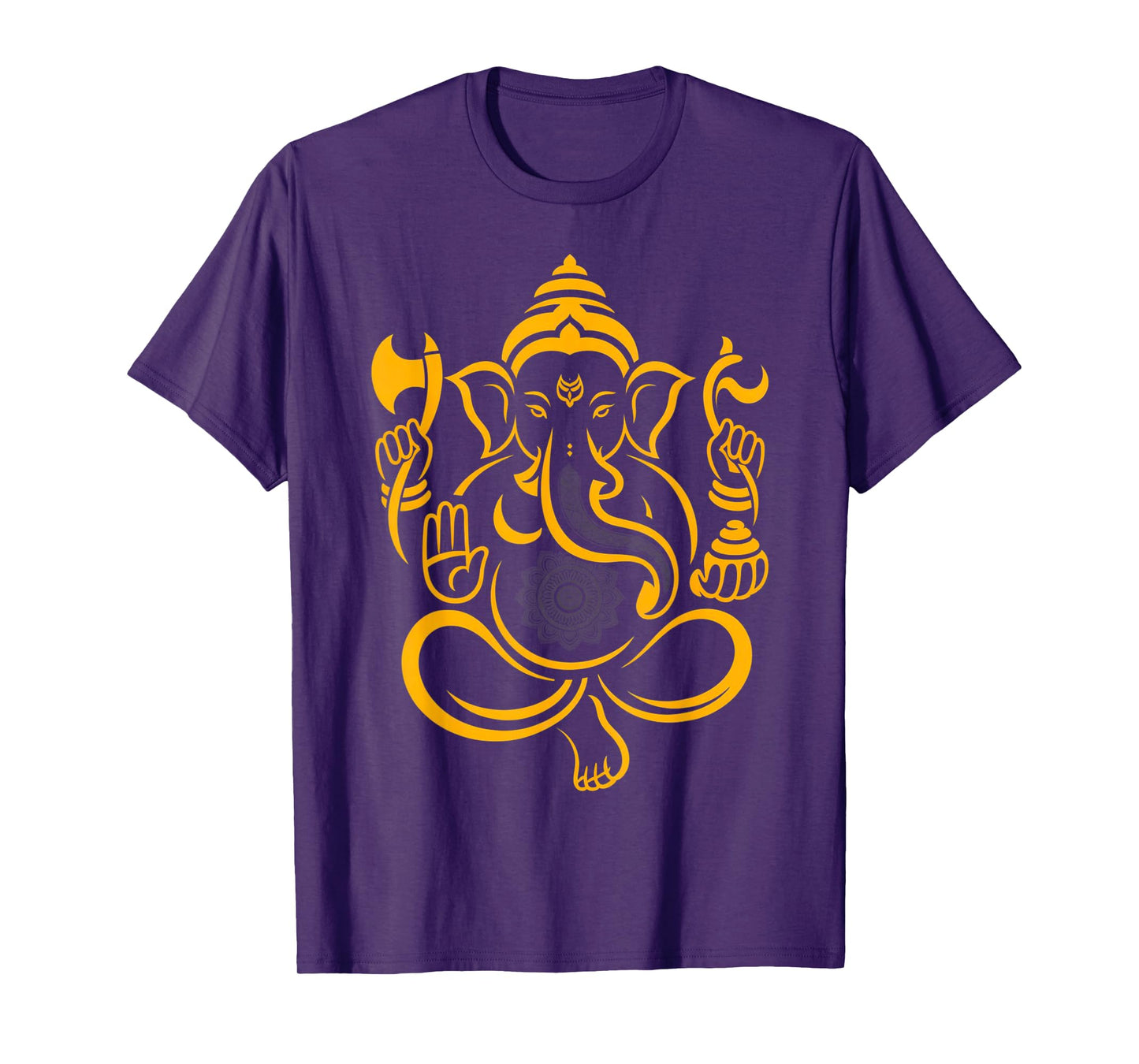 Hindu Ganesha Puja Elephant God India Meditation Yoga Murti T-Shirt