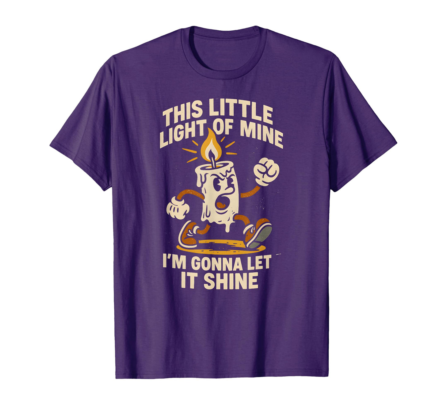 Little Light Let It Shine Fun Womens Christian Faith T-Shirt