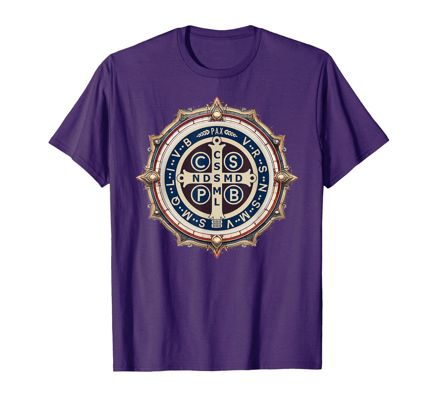 Catholic Saint Benedict Medal T-Shirt