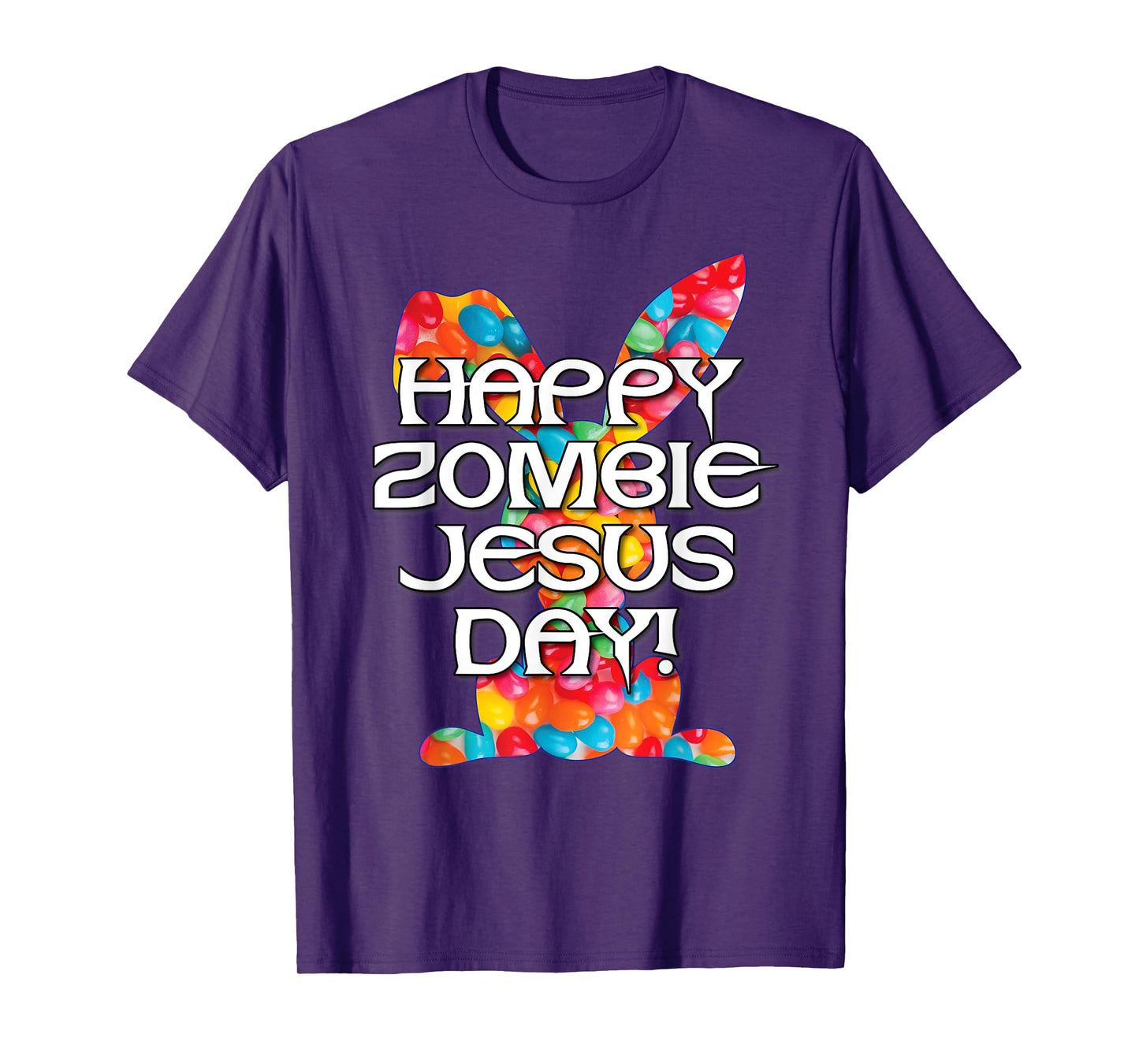 Happy Zombie Jesus Day Easter Bunny T-Shirt