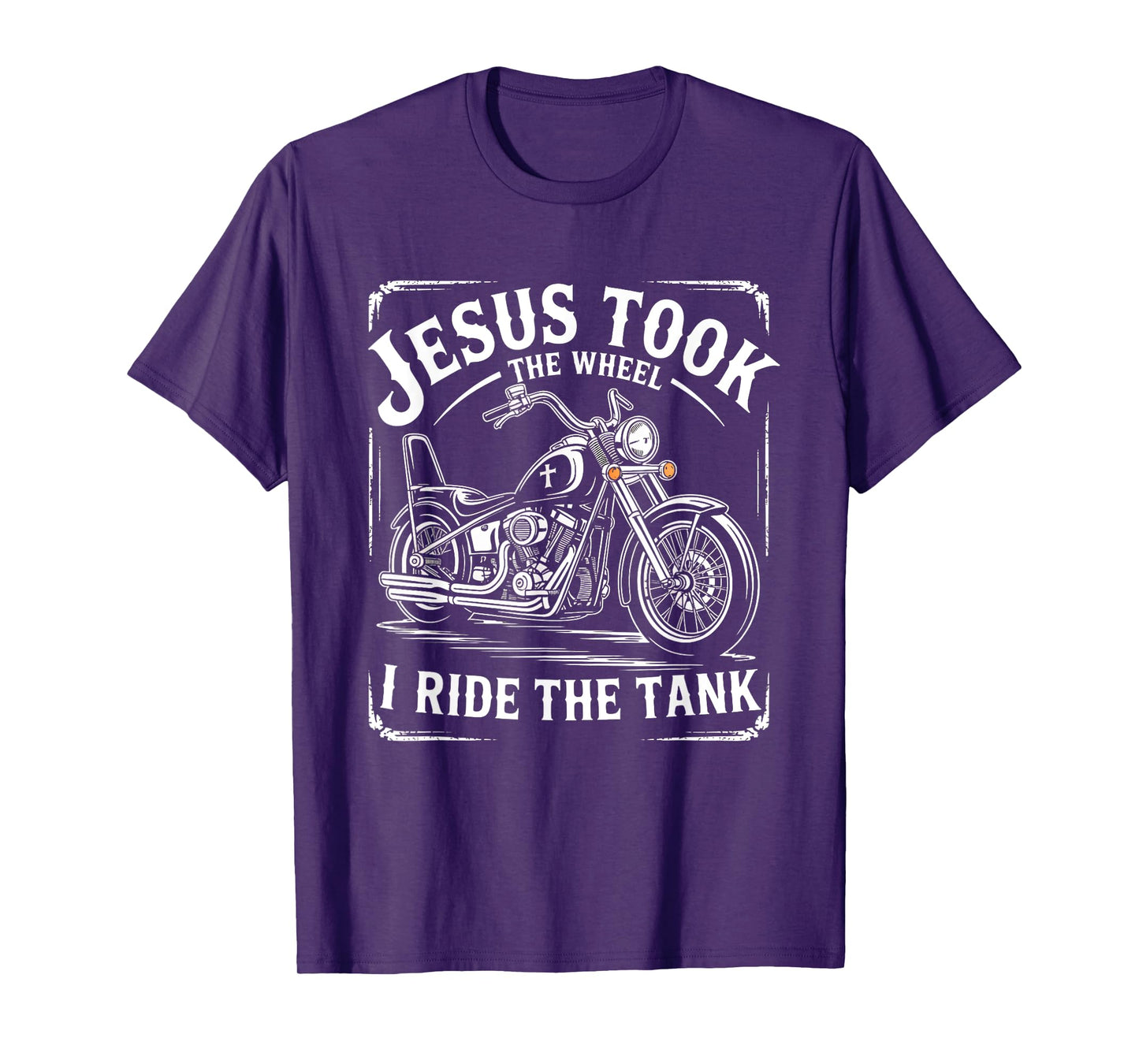 Jesus Took The Wheel I Ride The Tank T-Shirt
