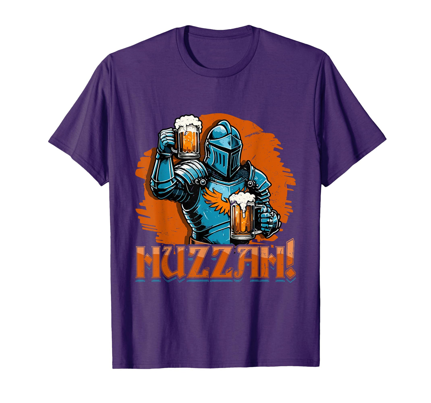 Huzzah Funny Medieval Knights Ren Faire Jousting T-Shirt